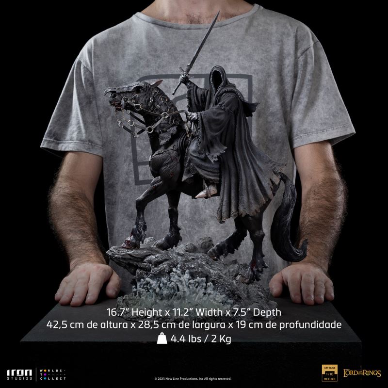 The Lord of the Rings - NAZGUL ON HORSE DELUXE