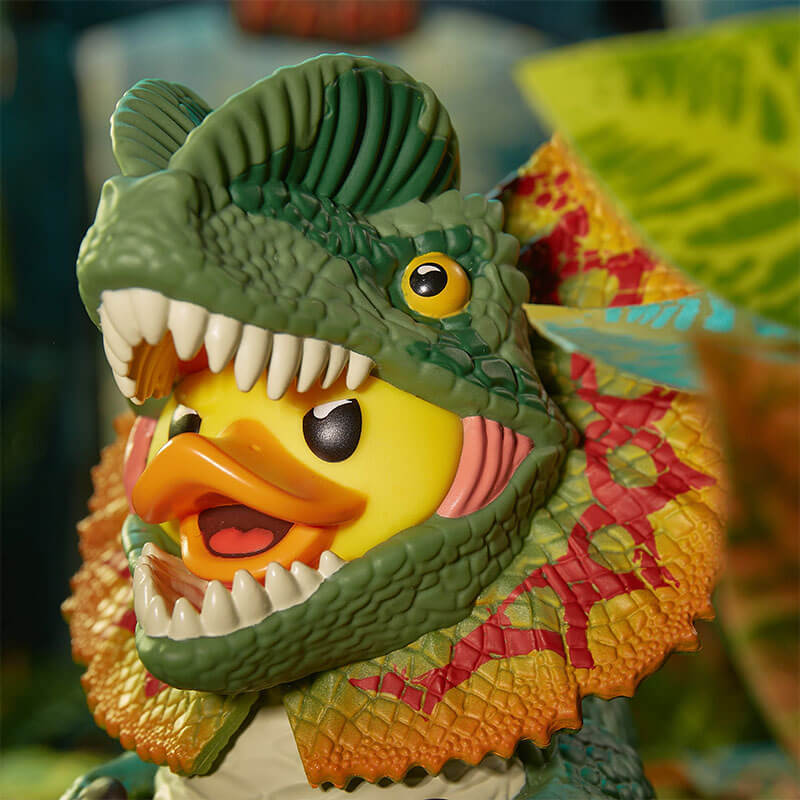 Jurassic Park Dilophosaurus / Velociraptor / Muldoon TUBBZ Cosplaying Duck Collectable