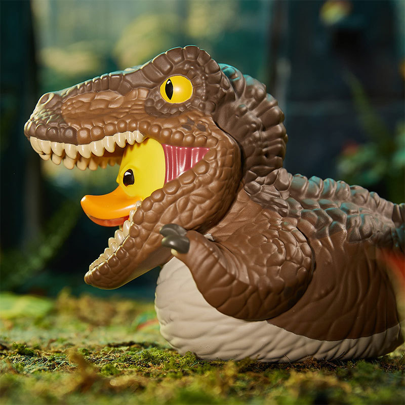 Jurassic Park Dilophosaurus / Velociraptor / Muldoon TUBBZ Cosplaying Duck Collectable