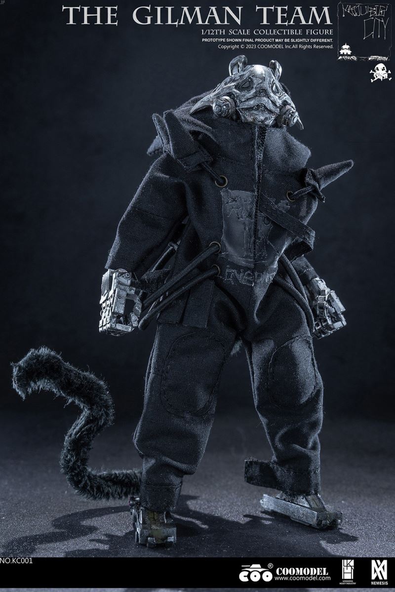 KAIJU BIG CITY - THE GILMAN TEAM (THREE-FIGURE SET) 1/12