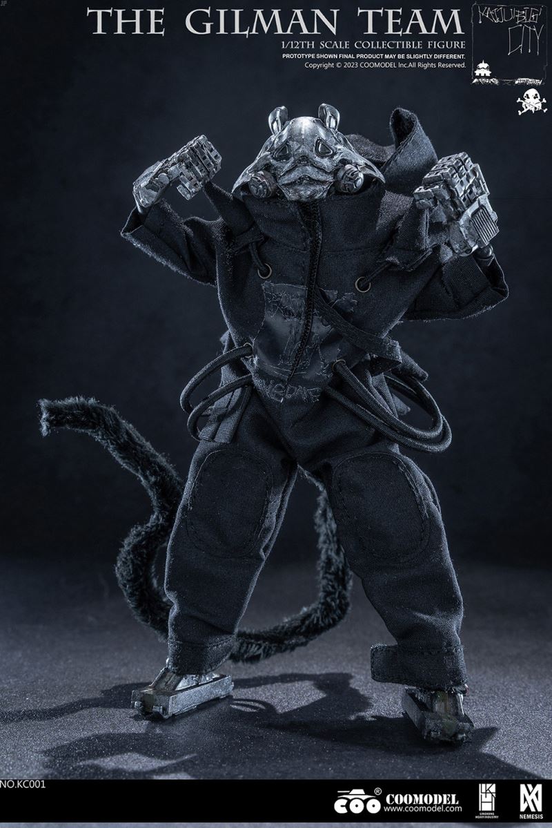 KAIJU BIG CITY - THE GILMAN TEAM (THREE-FIGURE SET) 1/12