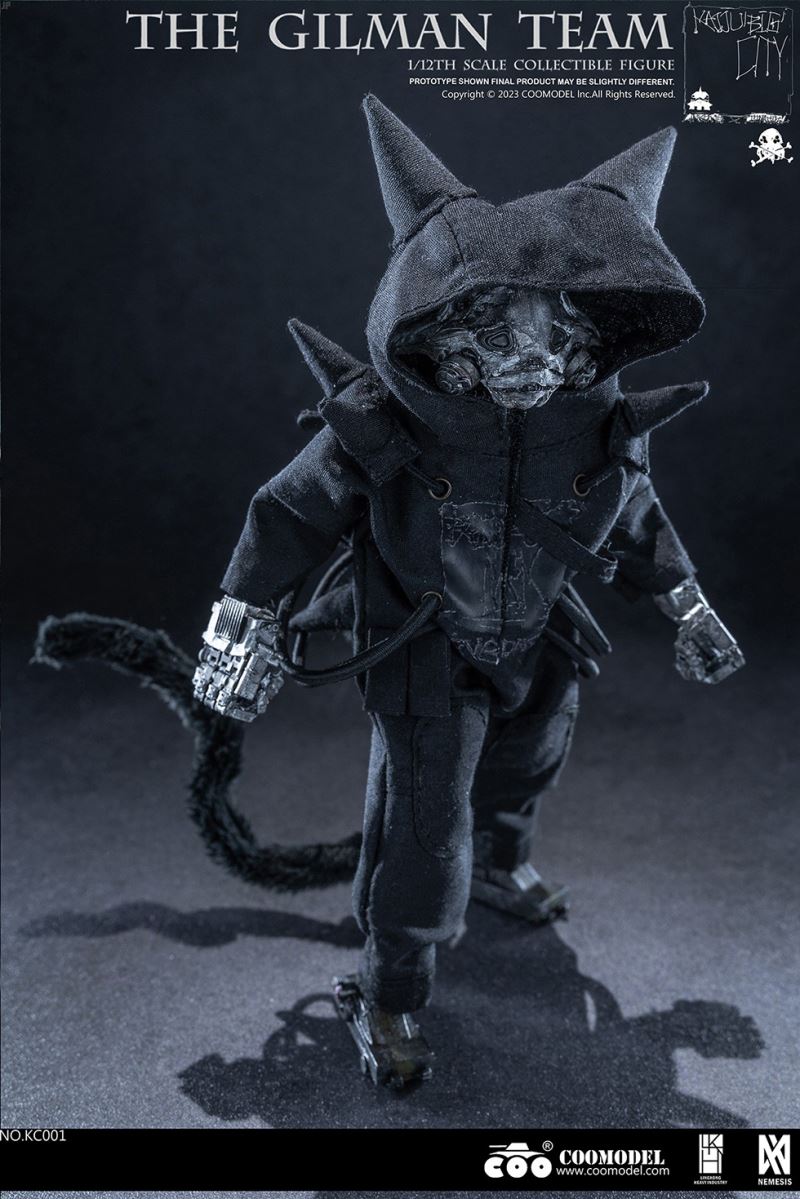 KAIJU BIG CITY - THE GILMAN TEAM (THREE-FIGURE SET) 1/12