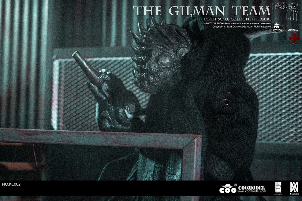 KAIJU BIG CITY - THE GILMAN TEAM (THREE-FIGURE SET) 1/12