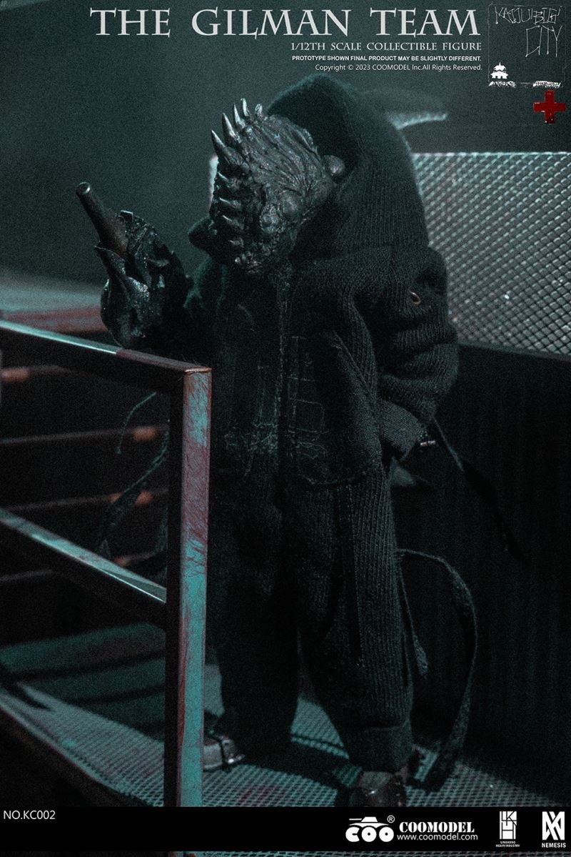 KAIJU BIG CITY - THE GILMAN TEAM (THREE-FIGURE SET) 1/12