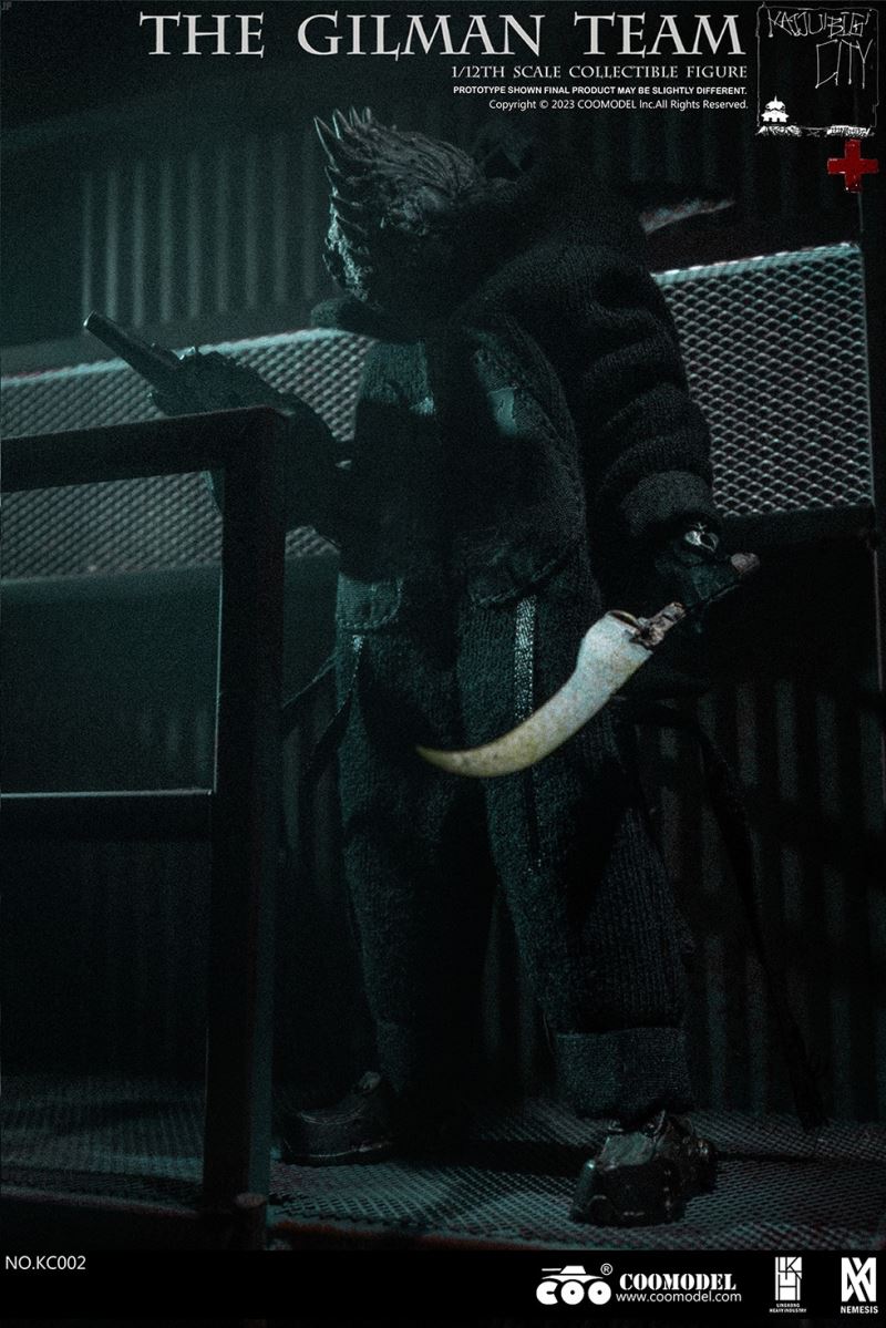 KAIJU BIG CITY - THE GILMAN TEAM (THREE-FIGURE SET) 1/12