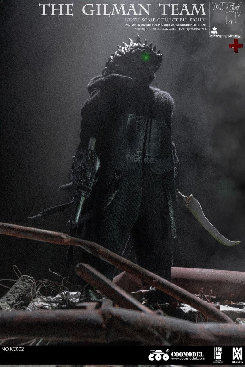 KAIJU BIG CITY - THE GILMAN TEAM (THREE-FIGURE SET) 1/12