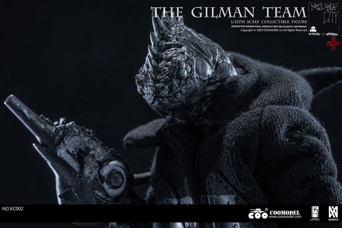 KAIJU BIG CITY - THE GILMAN TEAM (THREE-FIGURE SET) 1/12
