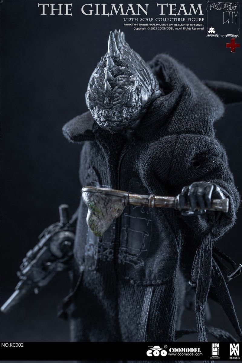 KAIJU BIG CITY - THE GILMAN TEAM (THREE-FIGURE SET) 1/12