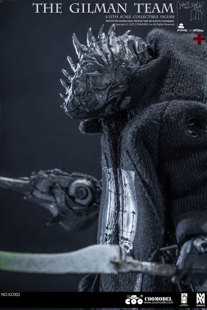 KAIJU BIG CITY - THE GILMAN TEAM (THREE-FIGURE SET) 1/12