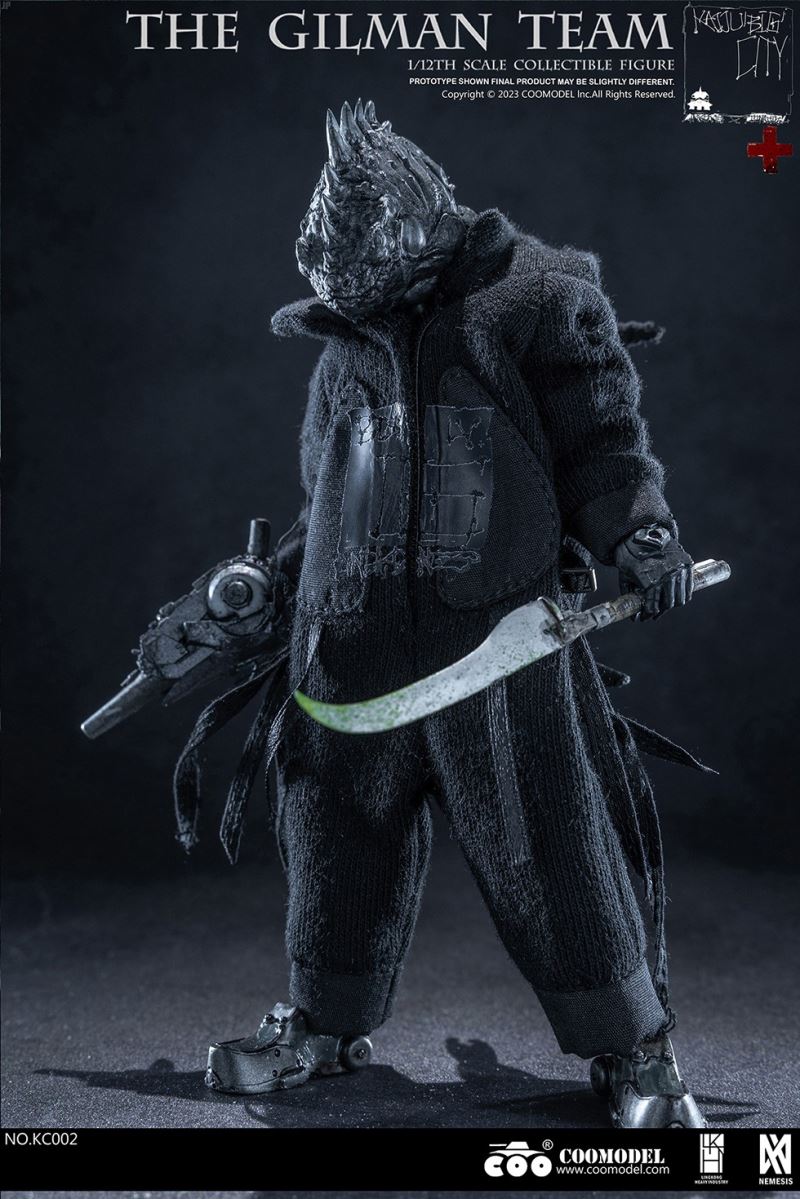 KAIJU BIG CITY - THE GILMAN TEAM (THREE-FIGURE SET) 1/12