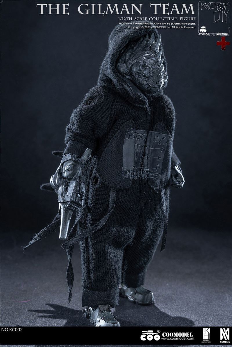 KAIJU BIG CITY - THE GILMAN TEAM (THREE-FIGURE SET) 1/12