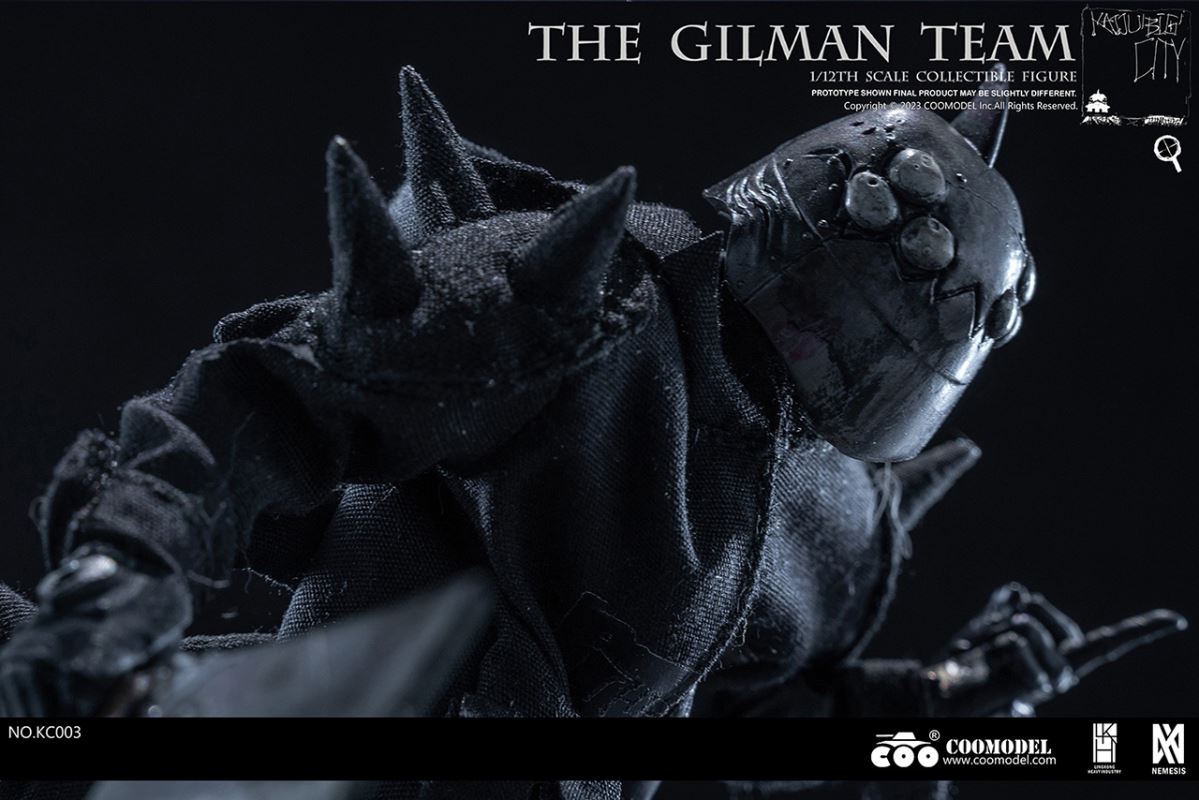 KAIJU BIG CITY - THE GILMAN TEAM (THREE-FIGURE SET) 1/12