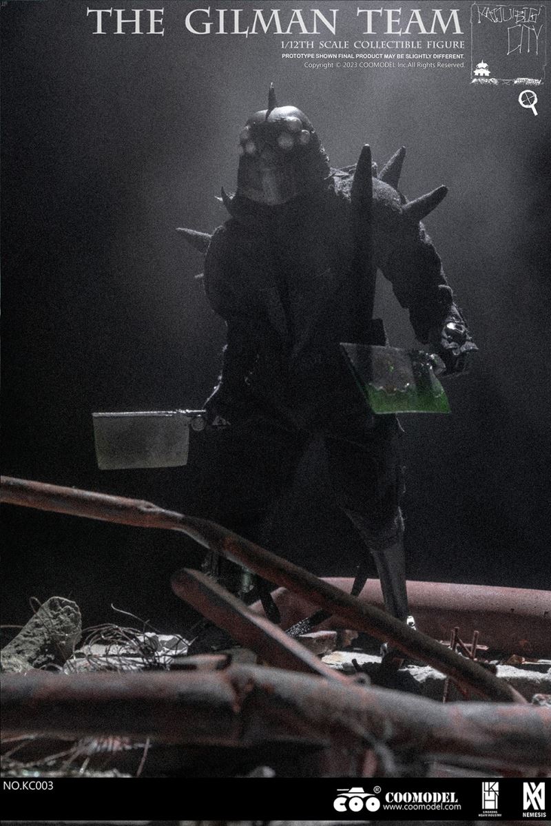 KAIJU BIG CITY - THE GILMAN TEAM (THREE-FIGURE SET) 1/12