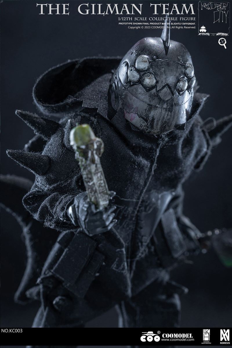 KAIJU BIG CITY - THE GILMAN TEAM (THREE-FIGURE SET) 1/12