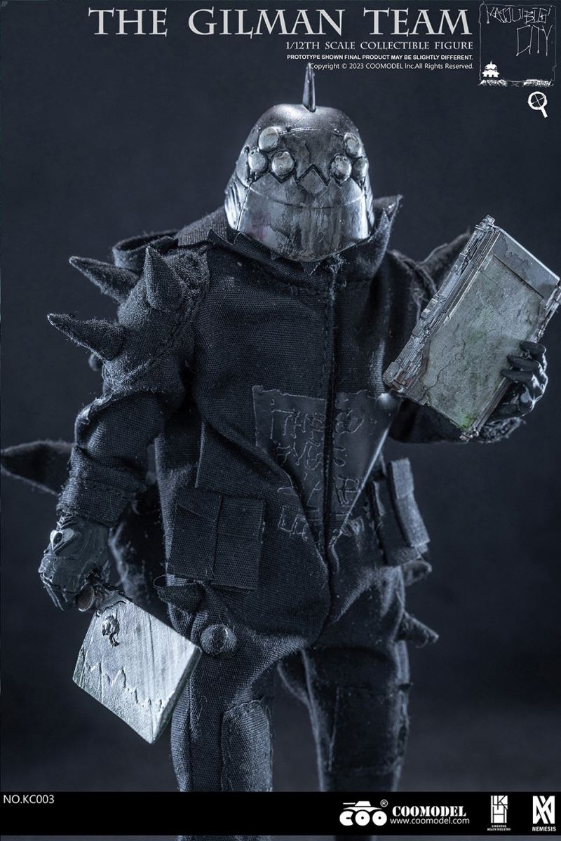 KAIJU BIG CITY - THE GILMAN TEAM (THREE-FIGURE SET) 1/12