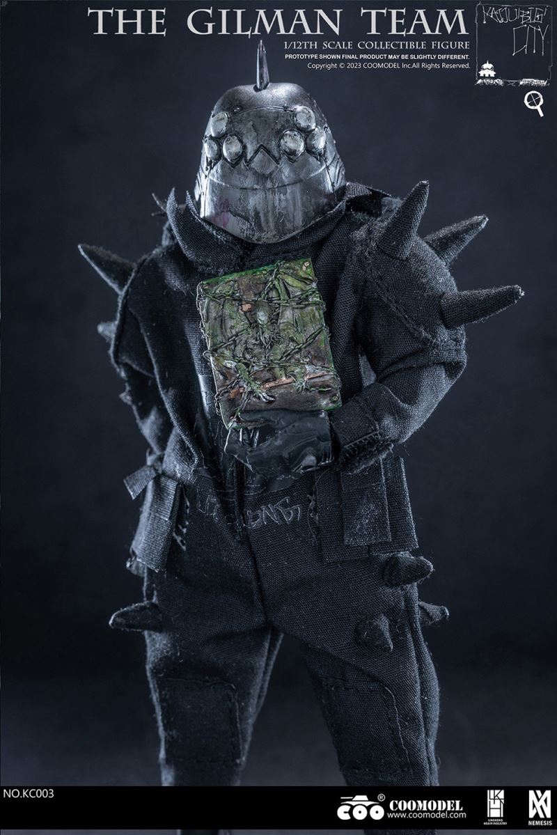 KAIJU BIG CITY - THE GILMAN TEAM (THREE-FIGURE SET) 1/12