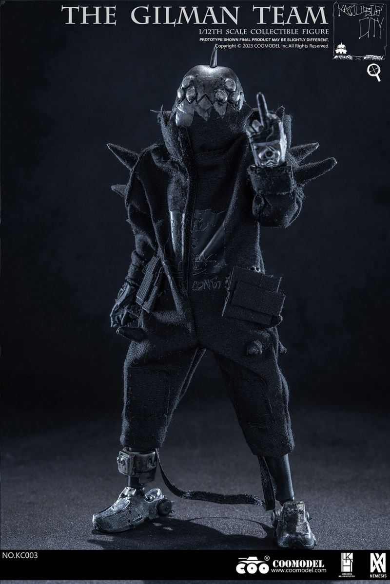 KAIJU BIG CITY - THE GILMAN TEAM (THREE-FIGURE SET) 1/12