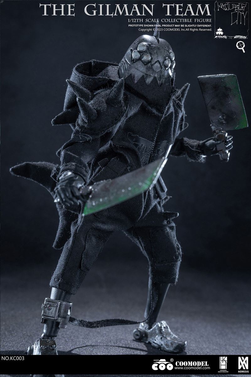 KAIJU BIG CITY - THE GILMAN TEAM (THREE-FIGURE SET) 1/12