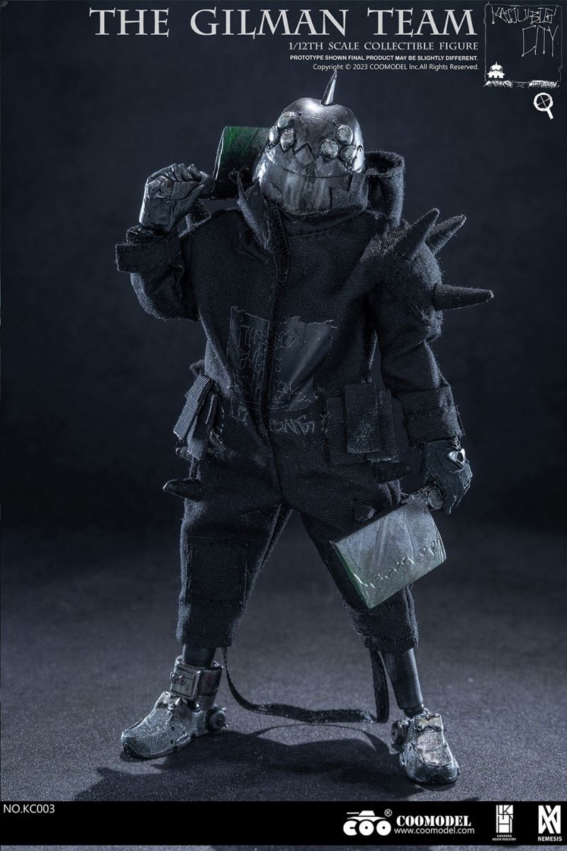 KAIJU BIG CITY - THE GILMAN TEAM (THREE-FIGURE SET) 1/12