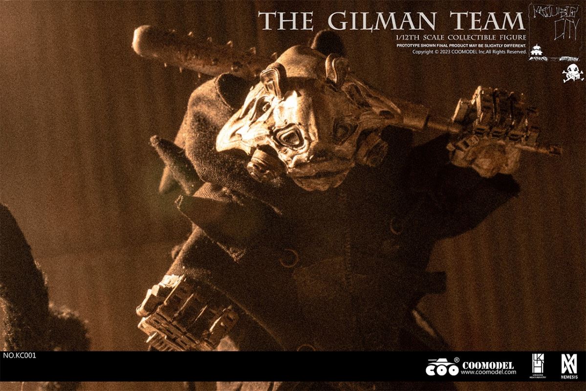 KAIJU BIG CITY - THE GILMAN TEAM (THREE-FIGURE SET) 1/12