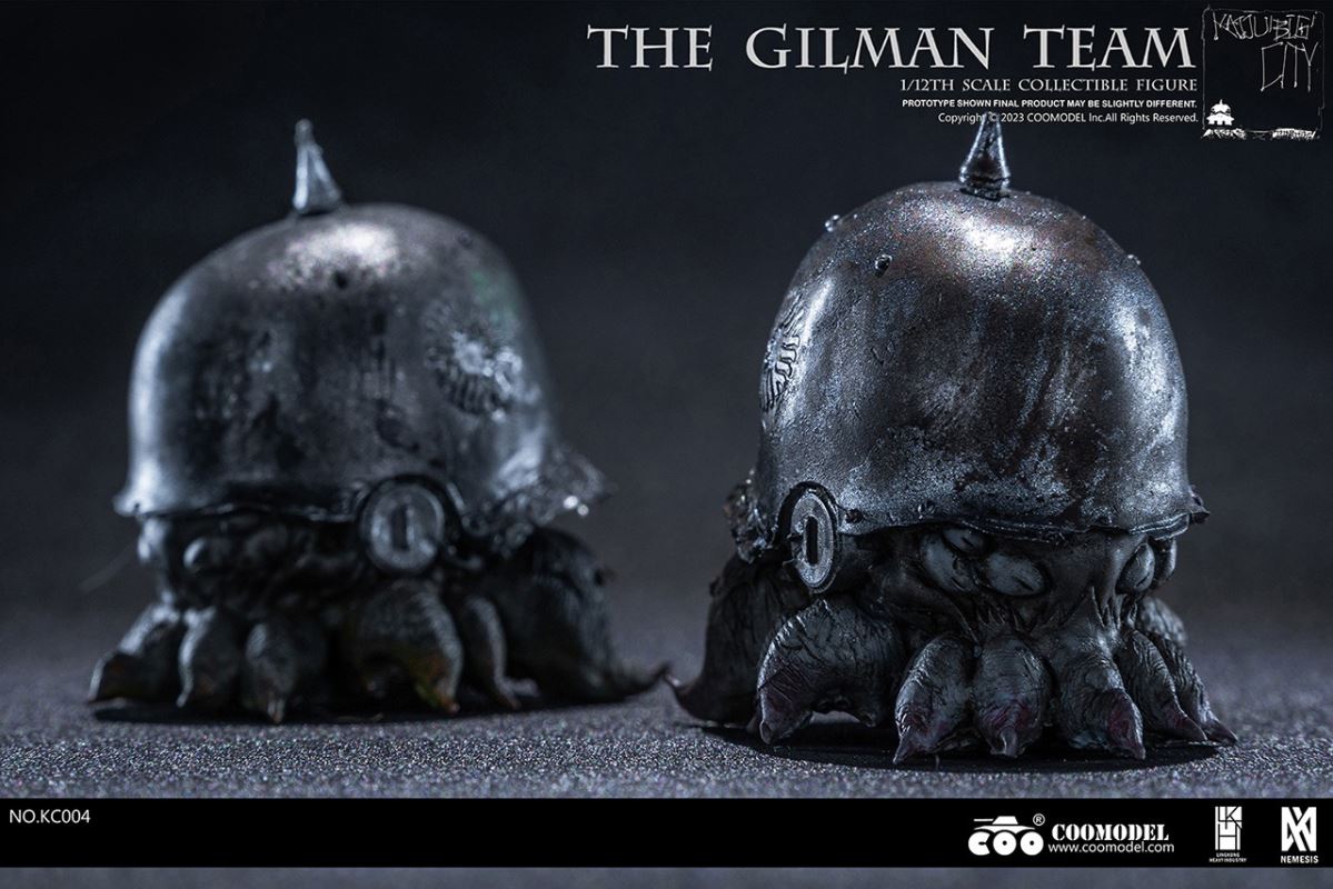 KAIJU BIG CITY - THE GILMAN TEAM (THREE-FIGURE SET) 1/12