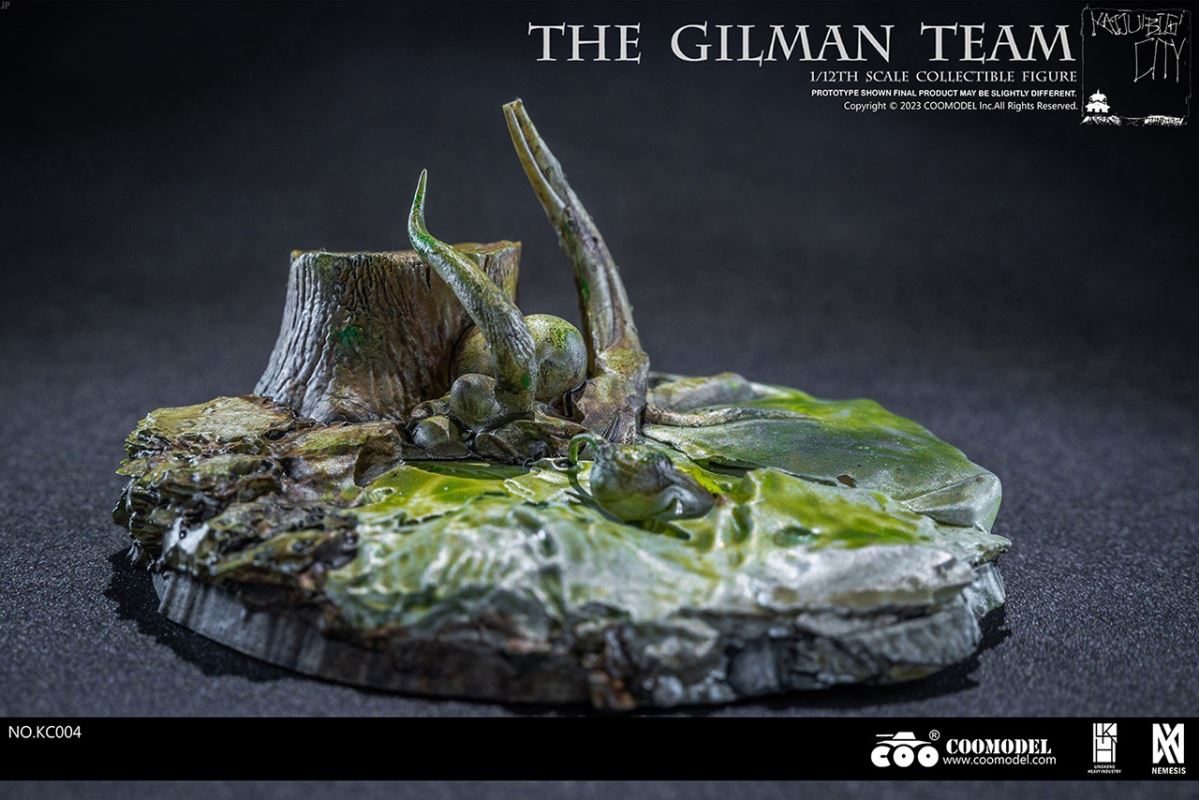 KAIJU BIG CITY - THE GILMAN TEAM (THREE-FIGURE SET) 1/12