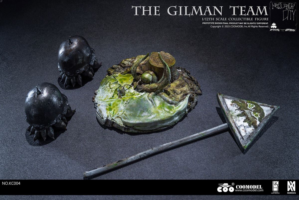 KAIJU BIG CITY - THE GILMAN TEAM (THREE-FIGURE SET) 1/12