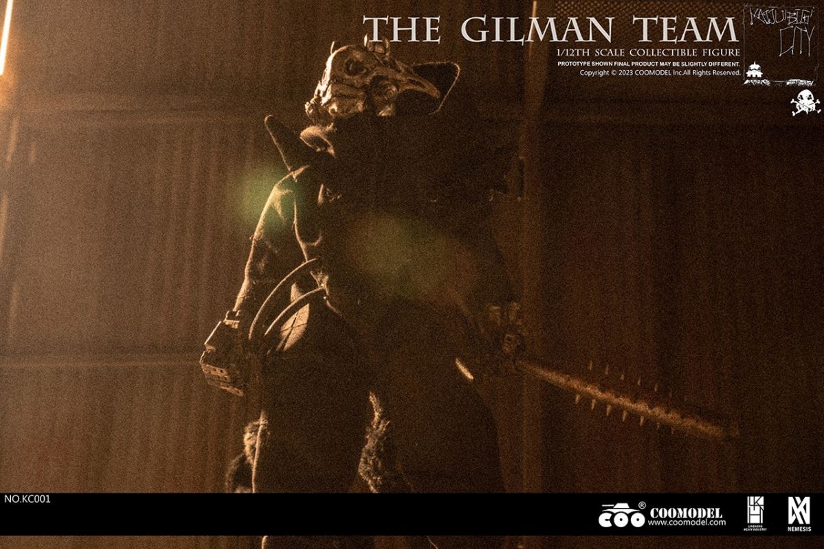 KAIJU BIG CITY - THE GILMAN TEAM (THREE-FIGURE SET) 1/12