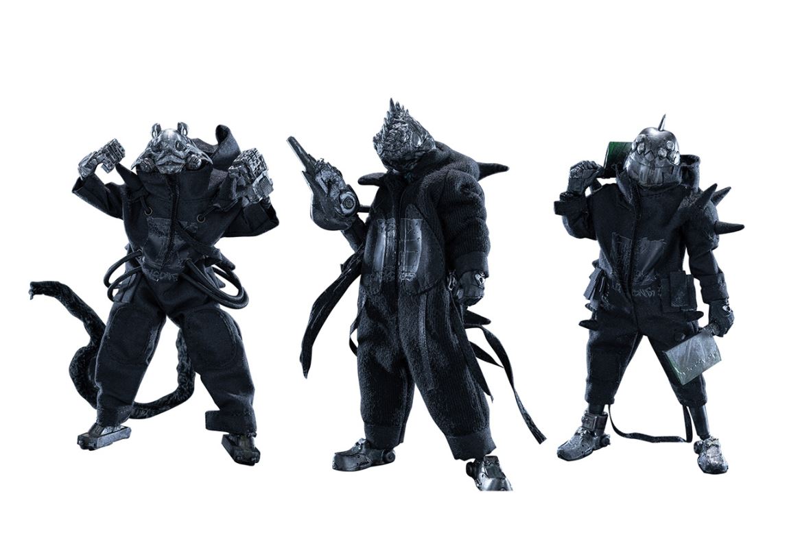 KAIJU BIG CITY - THE GILMAN TEAM (THREE-FIGURE SET) 1/12