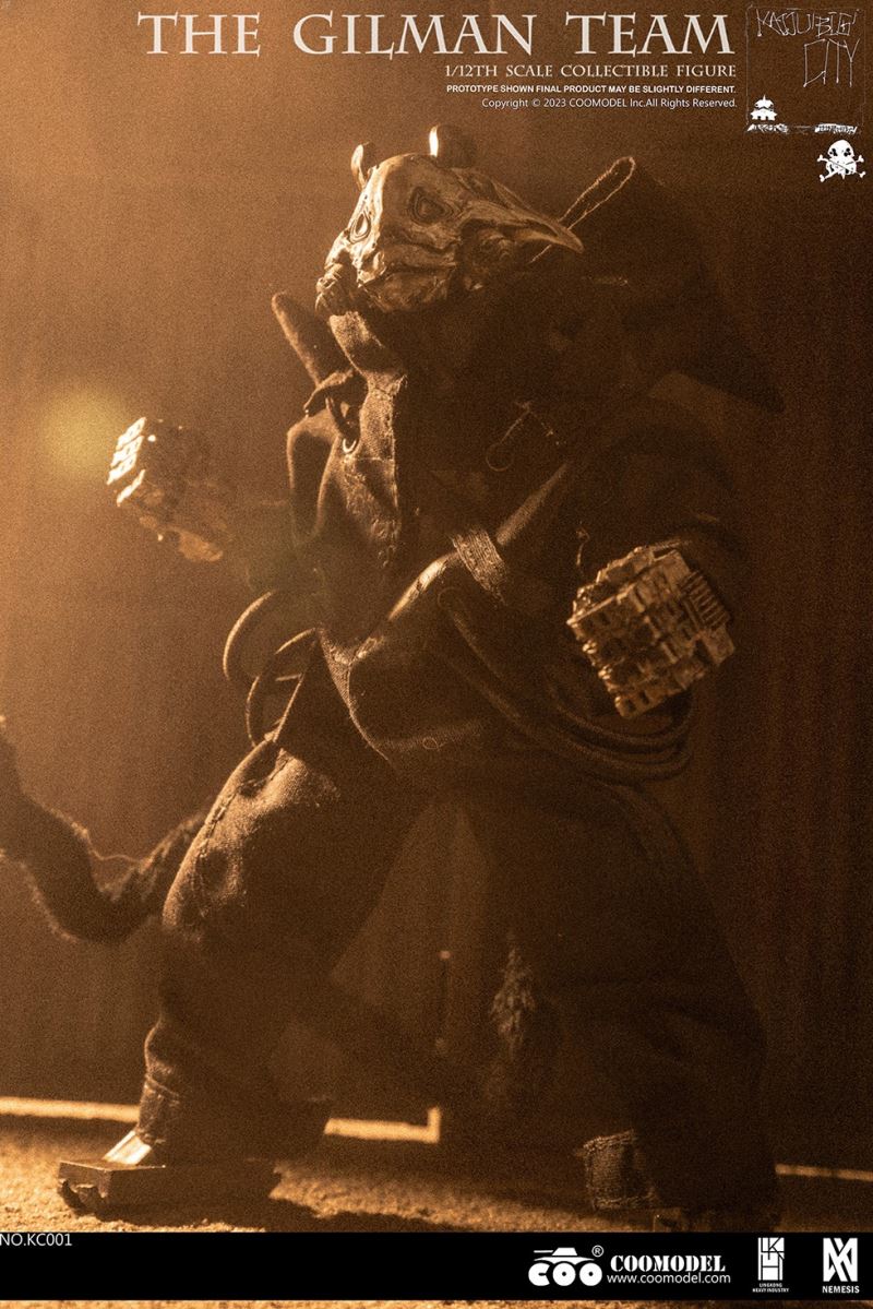 KAIJU BIG CITY - THE GILMAN TEAM (THREE-FIGURE SET) 1/12