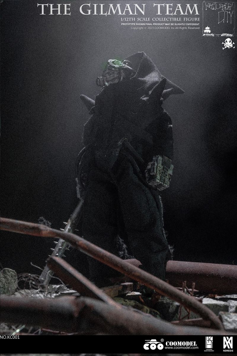 KAIJU BIG CITY - THE GILMAN TEAM (THREE-FIGURE SET) 1/12