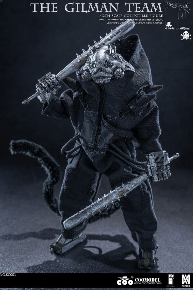 KAIJU BIG CITY - THE GILMAN TEAM (THREE-FIGURE SET) 1/12