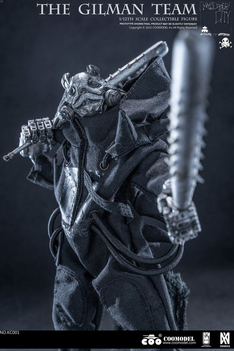 KAIJU BIG CITY - THE GILMAN TEAM (THREE-FIGURE SET) 1/12