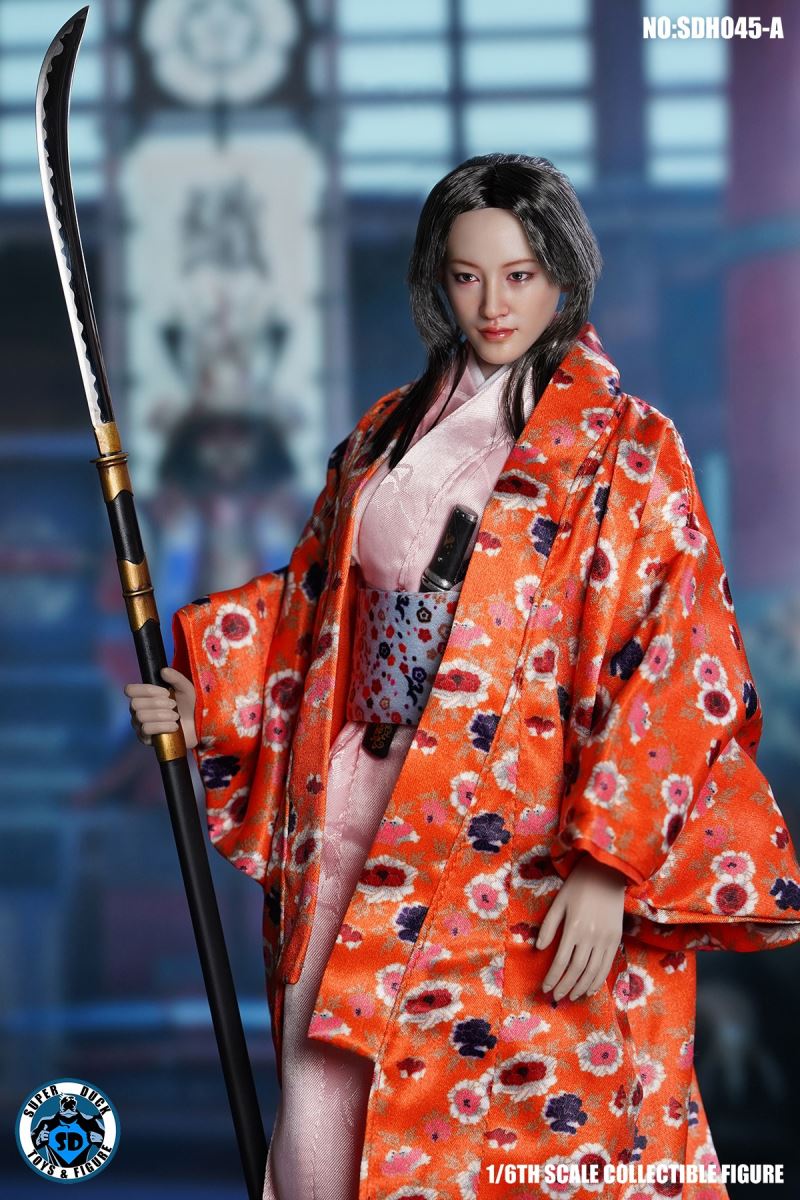 Japanese actress (Nonghime) head carving 1/6