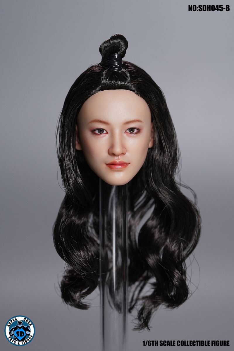 Japanese actress (Nonghime) head carving 1/6