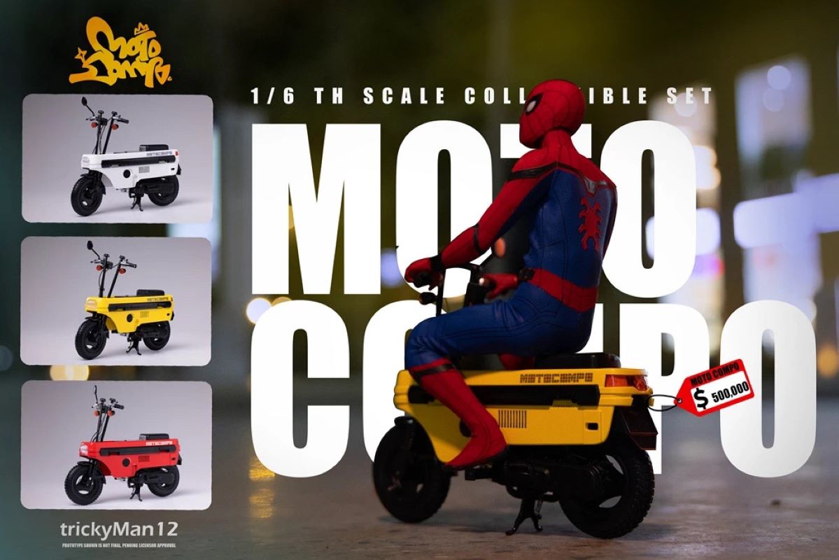 Small Bench Motorcycle 1/6