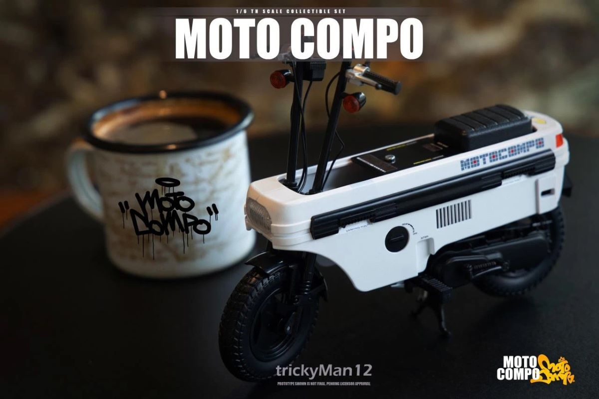 Small Bench Motorcycle 1/6