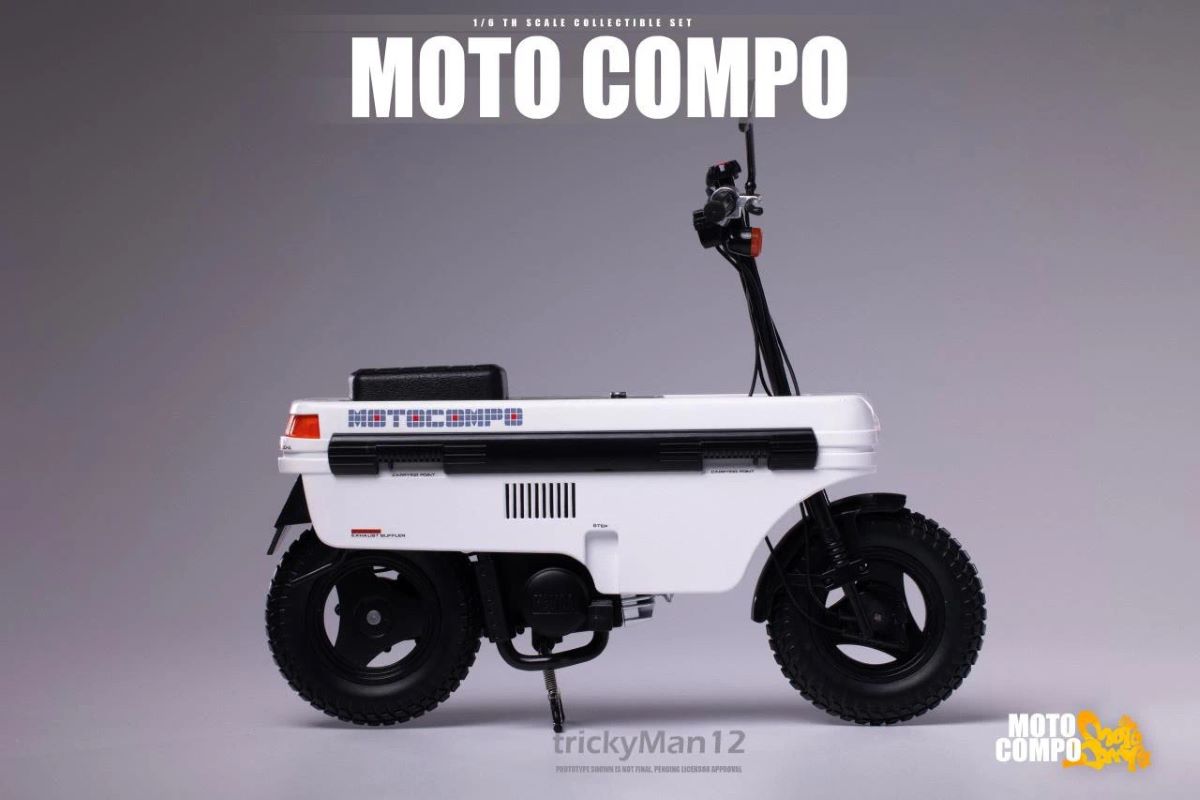 Small Bench Motorcycle 1/6