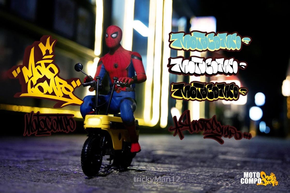 Small Bench Motorcycle 1/6