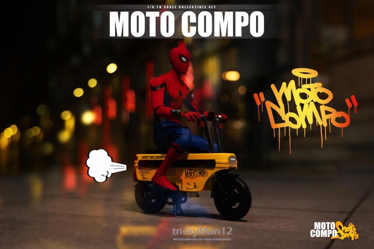 Small Bench Motorcycle 1/6