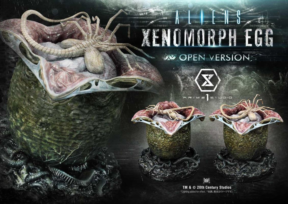 Aliens (Comics) Xenomorph Egg Open Version