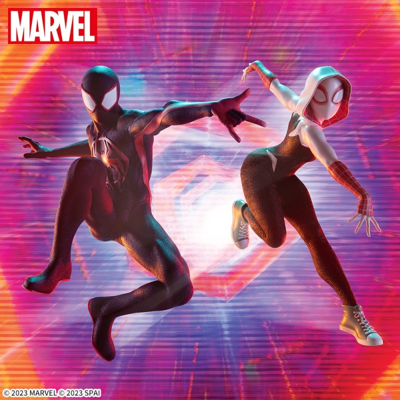 SPIDER-MAN: ACROSS THE SPIDER-VERSE Luminasta Spider-Man & Spider-Gwen