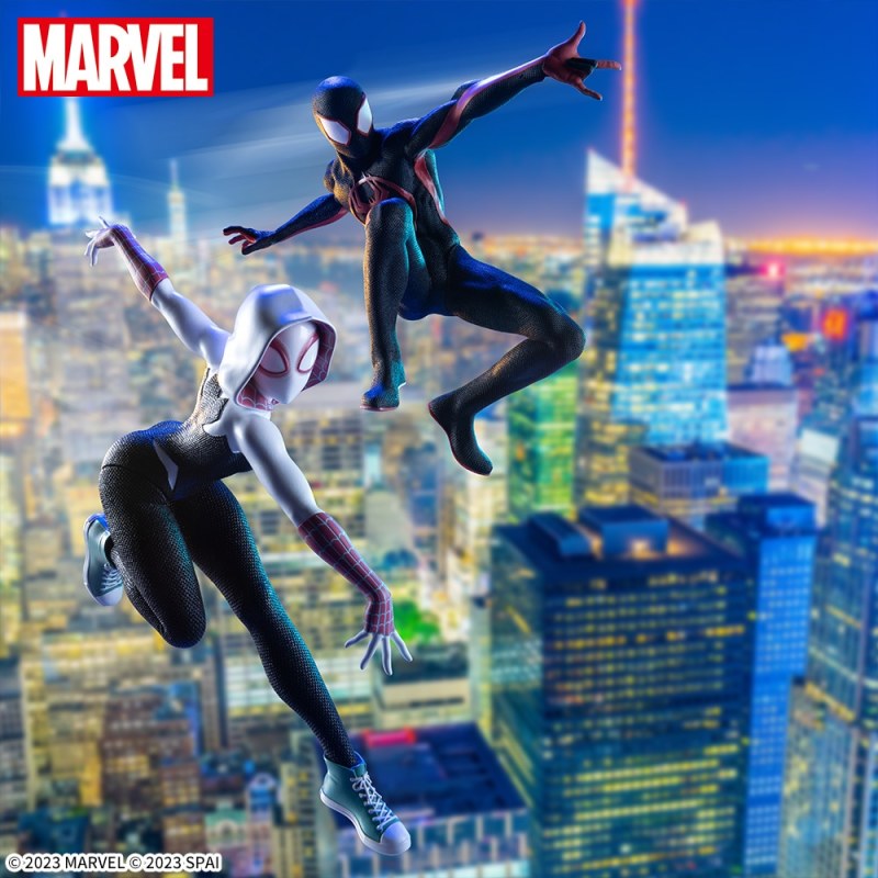 SPIDER-MAN: ACROSS THE SPIDER-VERSE Luminasta Spider-Man & Spider-Gwen