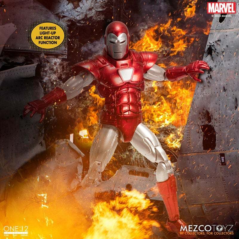  ONE:12 COLLECTIVE Iron Man: Silver Centurion