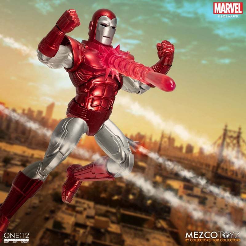  ONE:12 COLLECTIVE Iron Man: Silver Centurion