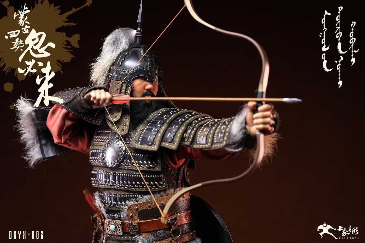 Kubilai Mongolian Four Mastiffs 1/6