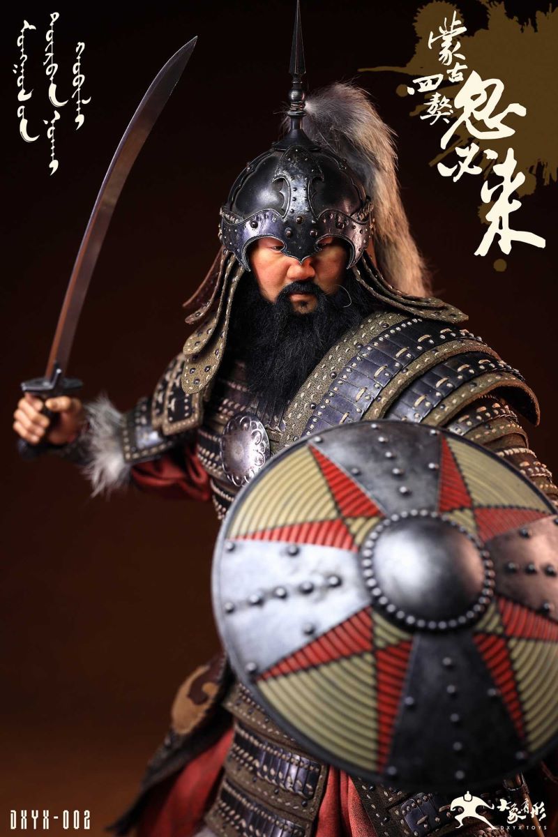 Kubilai Mongolian Four Mastiffs 1/6