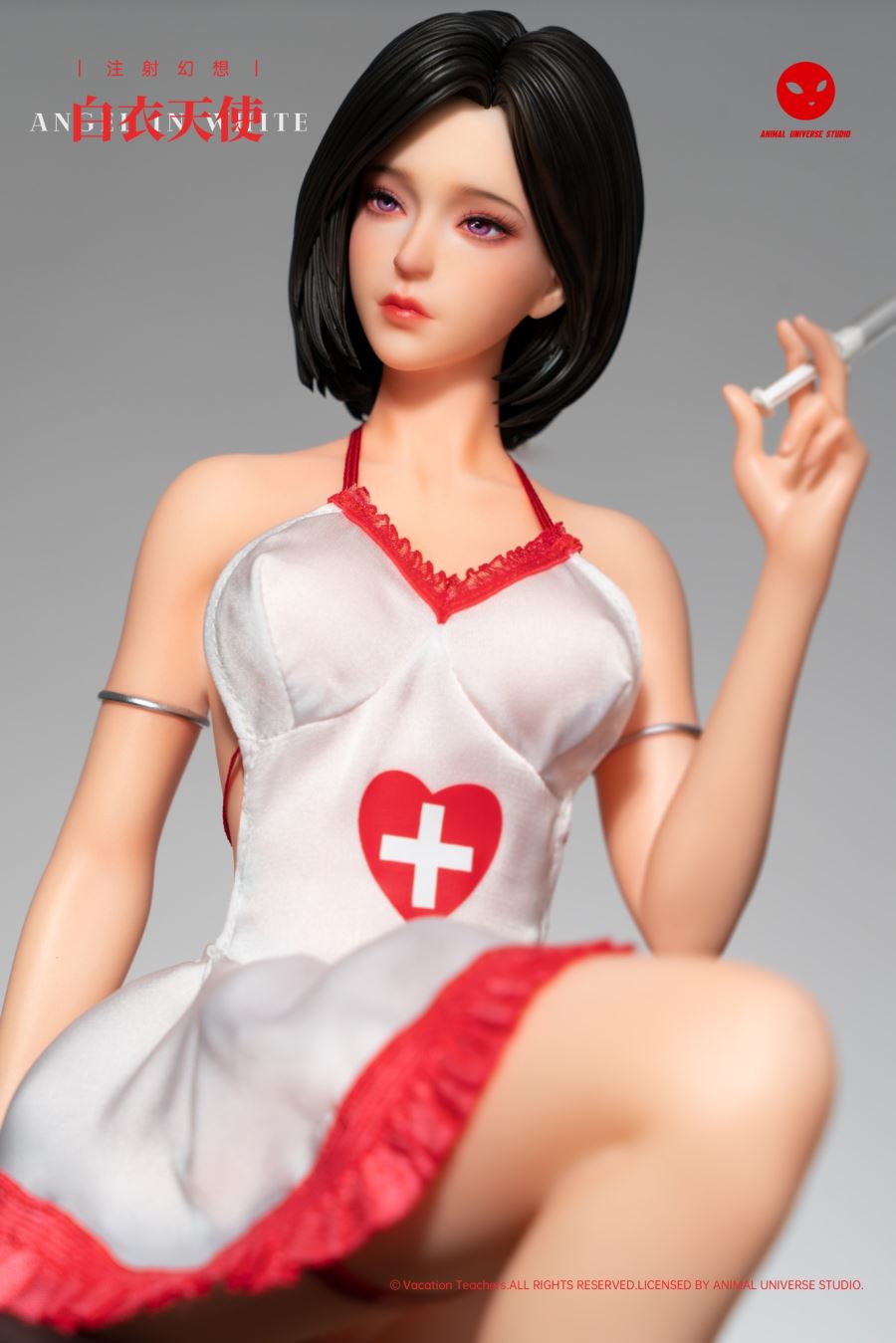 Original Female Art Statue#3 Angel in White