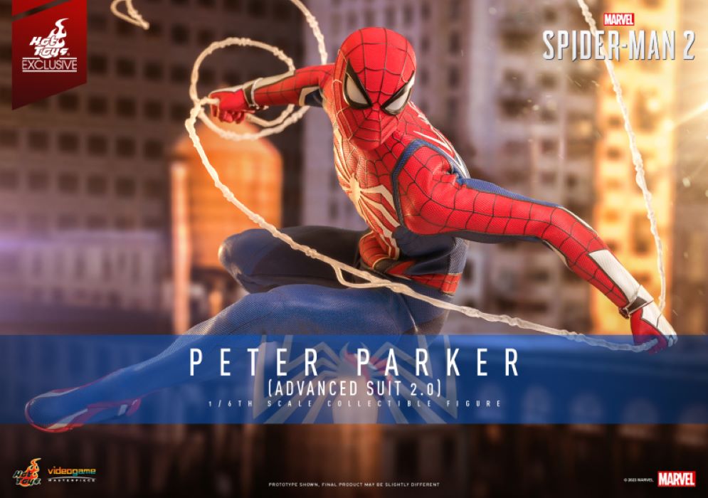 Marvel's Spider-Man 2-1:6 Peter Parker (Advanced Suit 2.0) Figure