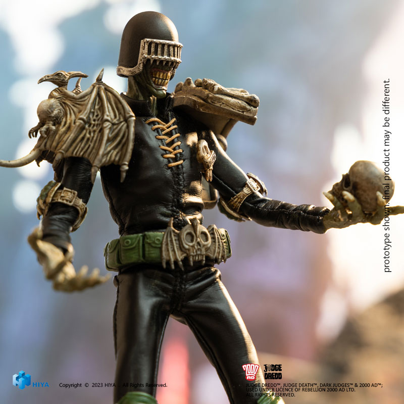 Judge Dredd 1/12 Action Figure Judge Death